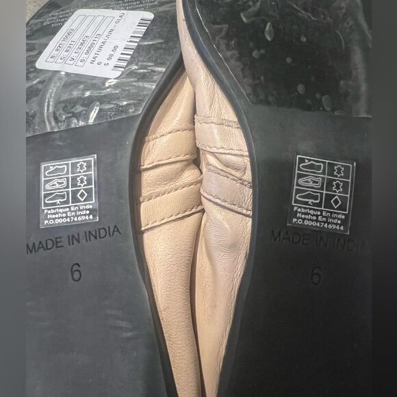 NIB free people women's Gemini ballet flats in tulle pink size 6 - Picture 8 of 11